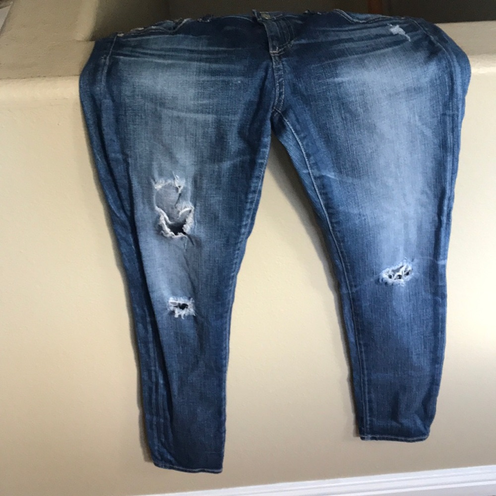 AG  Distressed Jeans